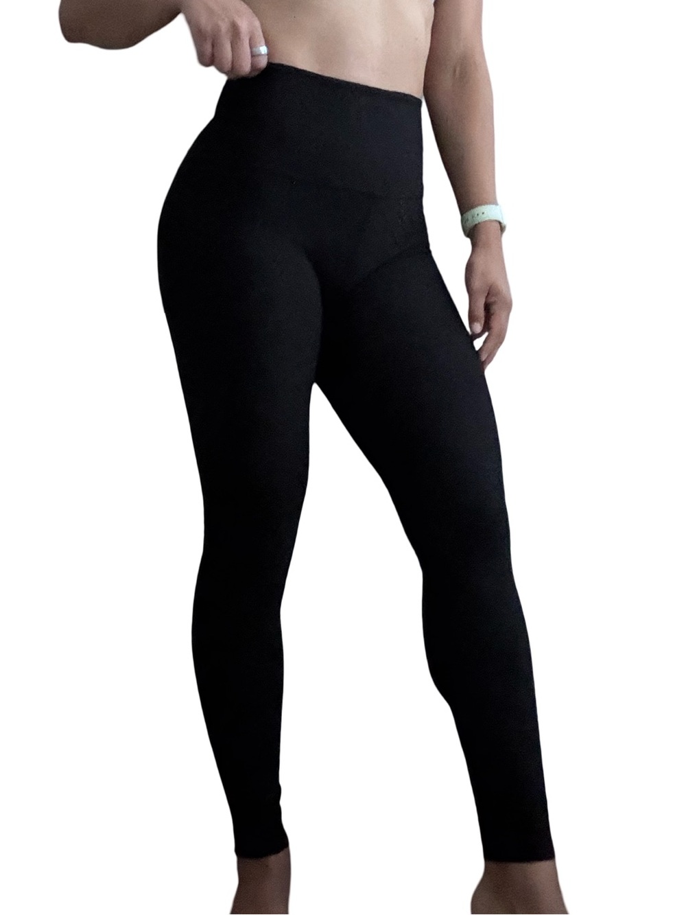 Beyond Yoga Black Full Length Diamond Textured Quilted Leggings Size Medium
